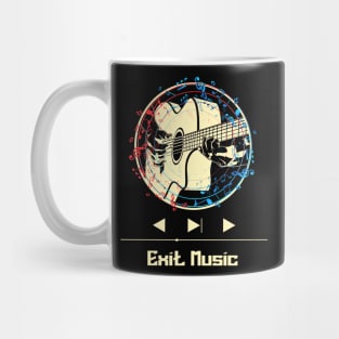 Exit Music on Guitar Mug